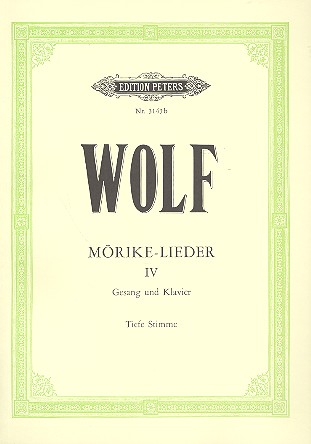 Moerike-Lieder Band 4