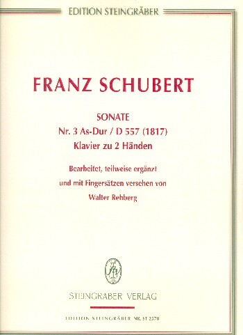 Sonate As-Dur Nr.3 D557