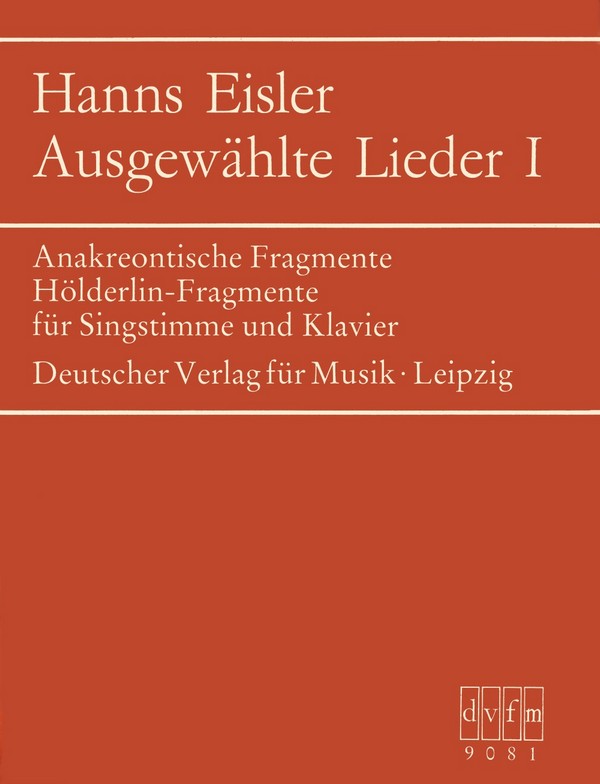 Ausgewählte Lieder Band 1