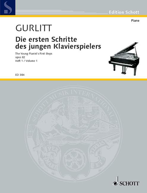 Die ersten Schritte des jungen Klavierspielers op. 82 Band 1