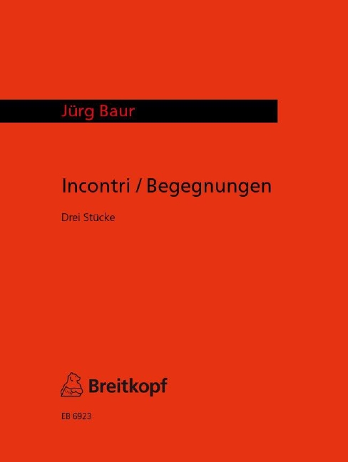 Incontri - 3 Stücke