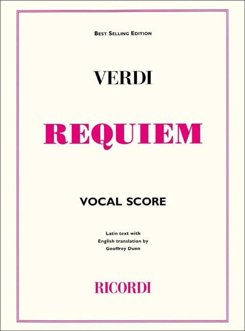 Requiem for 4 solo voices and