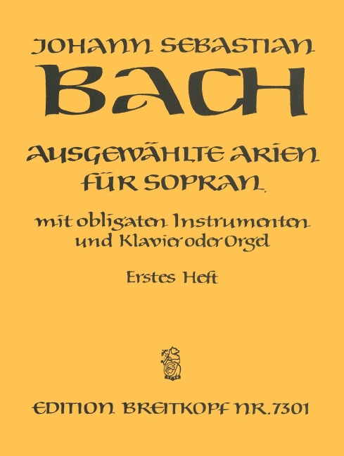 Ausgewählte Arien Band 1