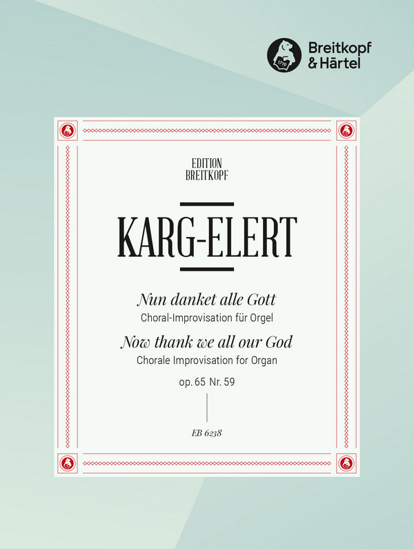 Nun danket alle Gott op.65 Nr.59