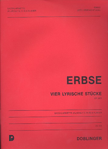 4 lyrische Stücke op.39d