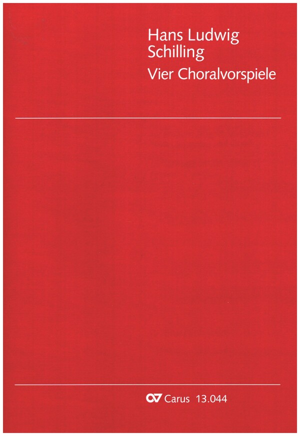 4 Choralvorspiele