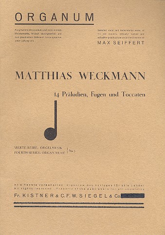14 Präludien, Fugen und Toccaten