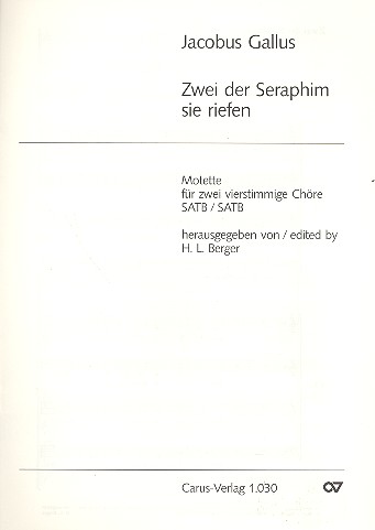 Zwei der Seraphim, sie riefen