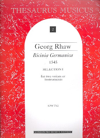 Bicinia Germanica (1545)