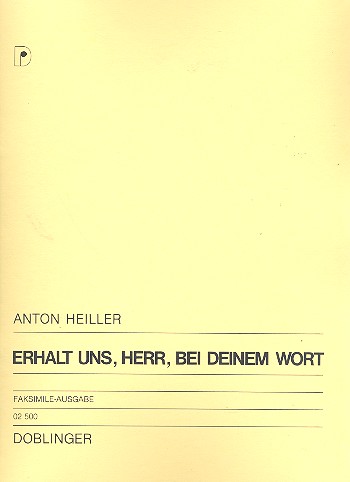 Erhalt uns Herr bei deinem Wort