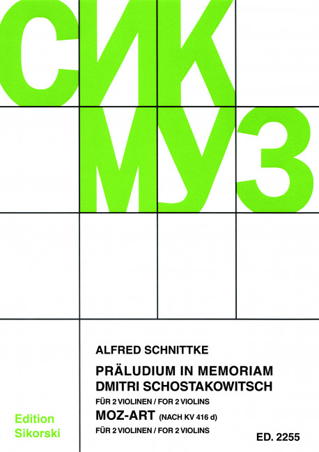 Präludium in Memoriam D. Schostakovich