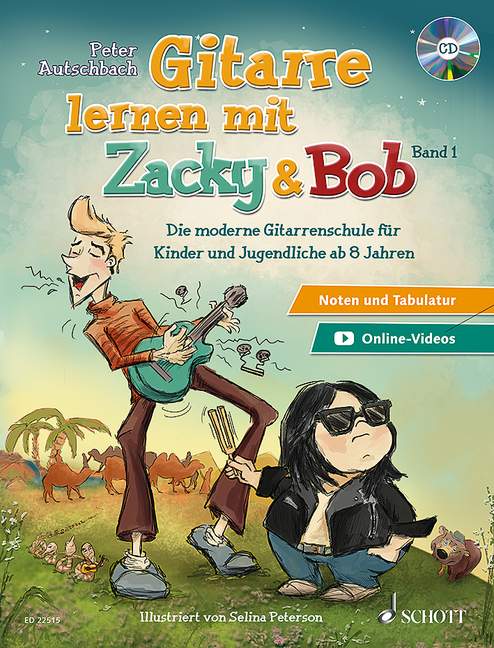 Gitarre lernen mit Zacky und Bob Band 1 (+CD)