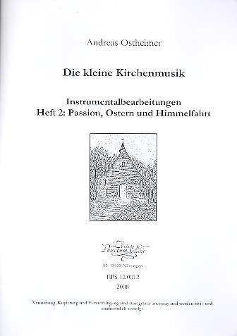 Die Kleine Kirchenmusik - Instrumentalbearbeitungen Band 2