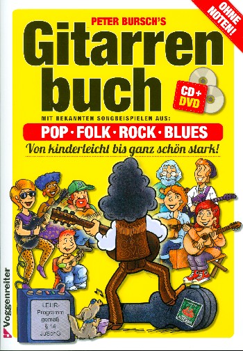 Gitarrenbuch Band 1 (+QR+DVD +CD)