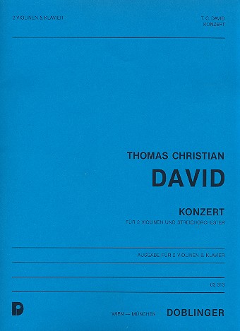 KONZERT FUER 2 VIOLINEN UND