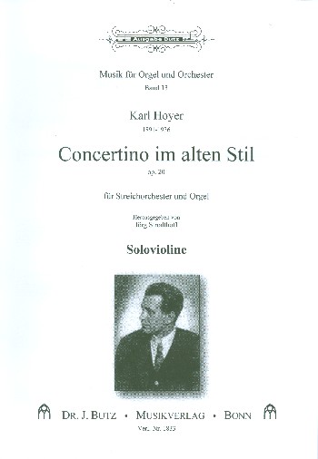 Concertino im alten stil op.20
