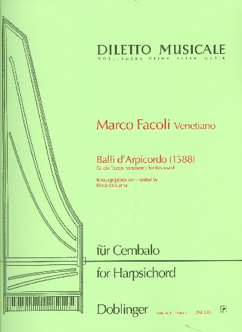 Balli d'arpicordo (1588)
