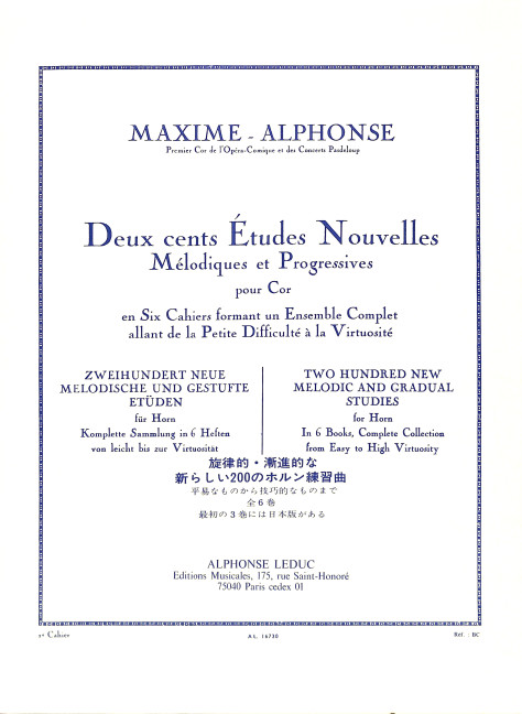 200 études nouvelles vol.2