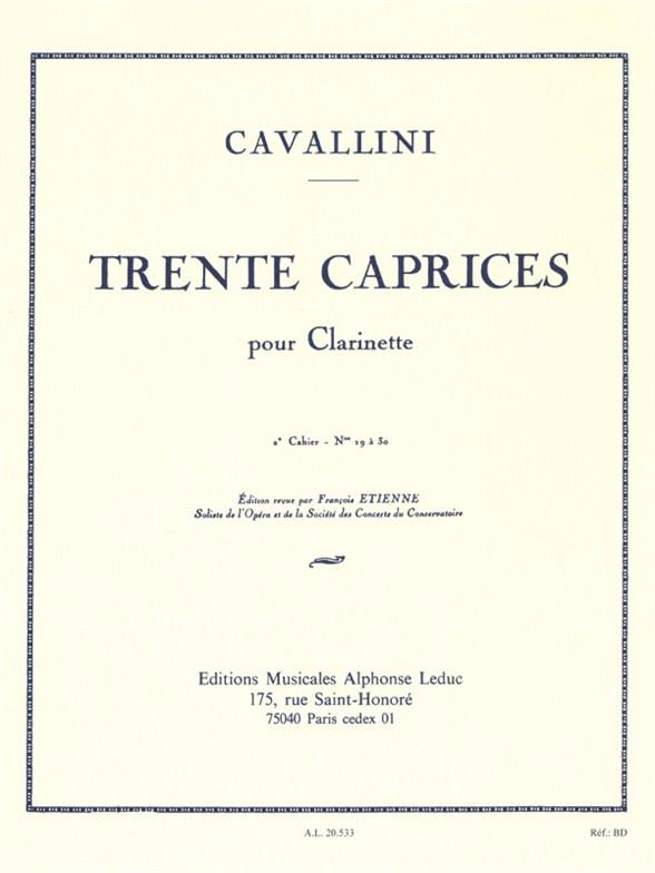 30 CAPRICES VOL.2 (NOS.19-30)