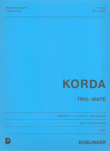 Trio Suite Trompete, Fagott und Schlagwerk