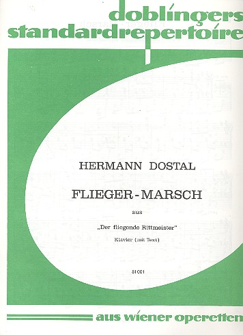 Flieger-Marsch aus Der fliegende Rittmeister