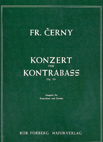 Konzert op.20 für Kontrabaß und
