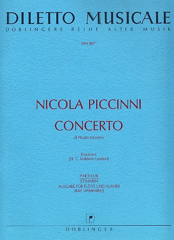 Konzert D-Dur für Flöte und Orchester