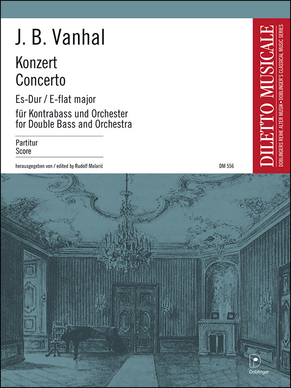 Konzert Es-Dur für Kontrabaß