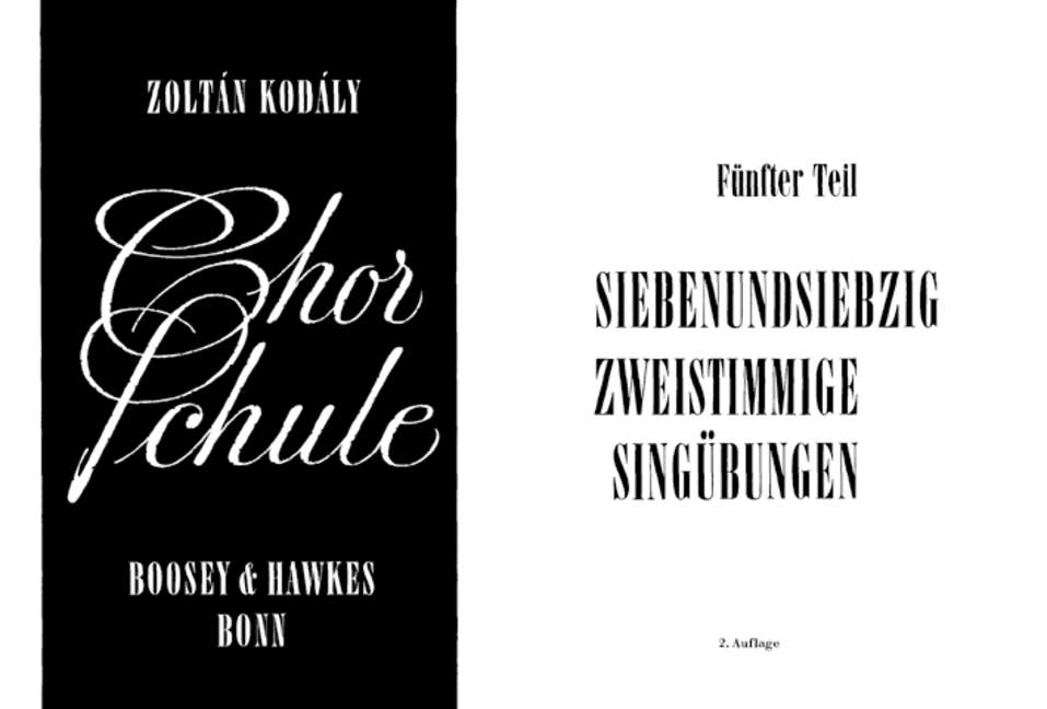 Chorschule Band 5
