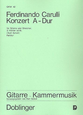 Konzert A-Dur