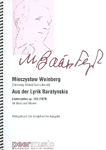 Aus der Lyrik Baratynskis op.125