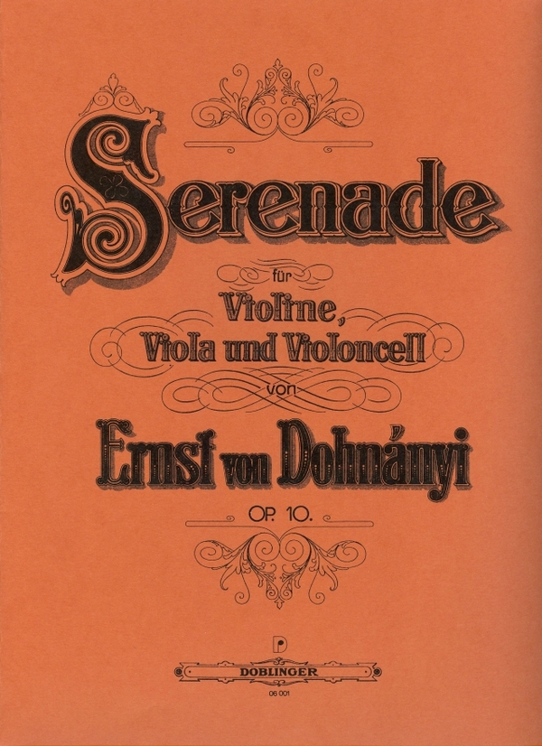 Serenade C-Dur op.10