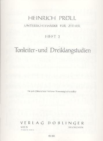 Unterrichtswerke für Zither Band 3