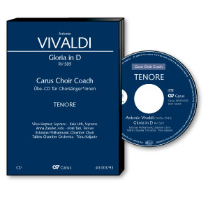 Gloria D-Dur RV589 - Chorstimme Tenor