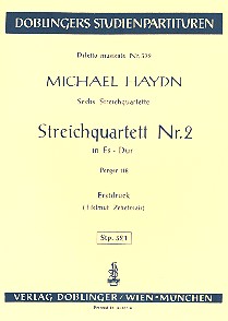 Streichquartett Es-Dur Nr.2