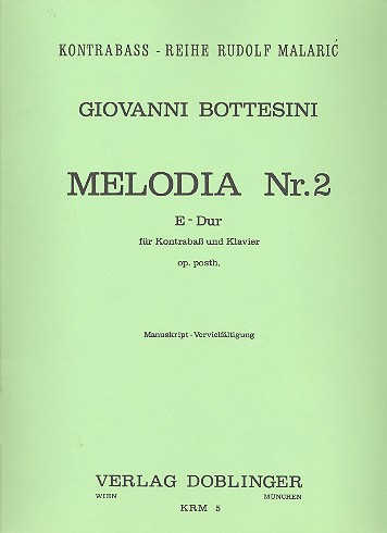 Melodia E-Dur Nr.2 op.post.