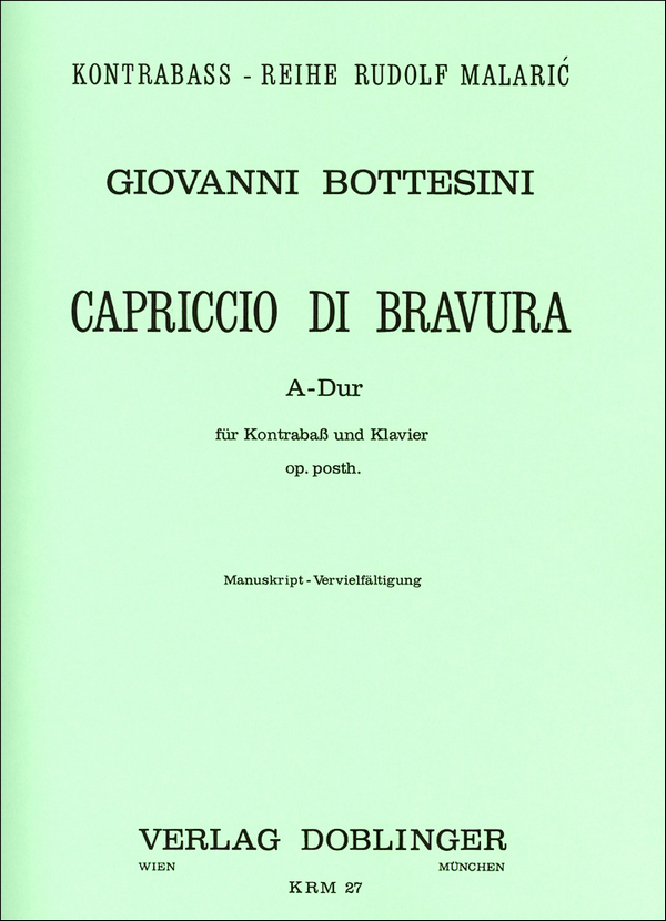 Capriccio di bravura A-Dur op.post