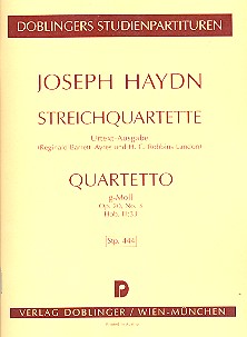 Streichquartett g-Moll op.20,3