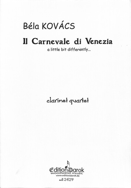 Il Carnevale di Venezia a little bit differently