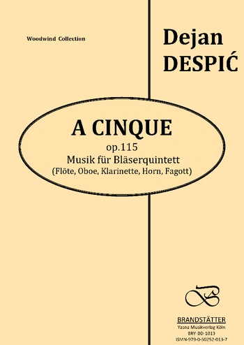 A cinque op.115 für Flöte, Oboe,