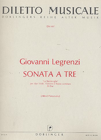 SONATA A TRE B-DUR FUER