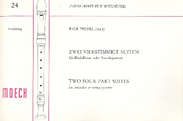 2 vierstimmige Suiten 