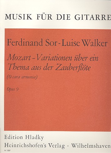 O cara armonia Mozart-Variationen