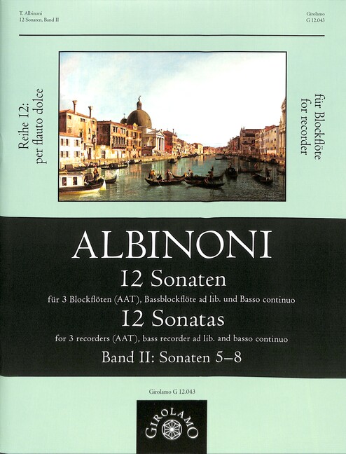 12 Sonaten Band 2 (Nr.5-8)