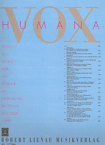 Arie (aus 'Il re pastore')