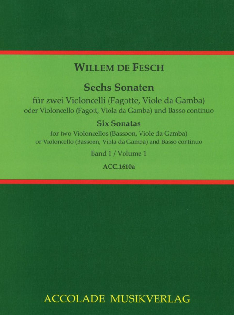 6 Sonaten op.1 Band 1 (Nr.1-3)