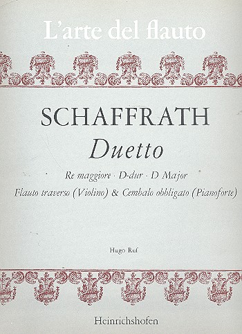 Duetto D-Dur op.1,2 für Violine