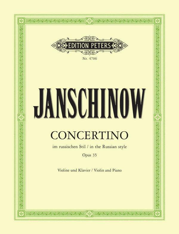 Concertino im russischen Stil op.35