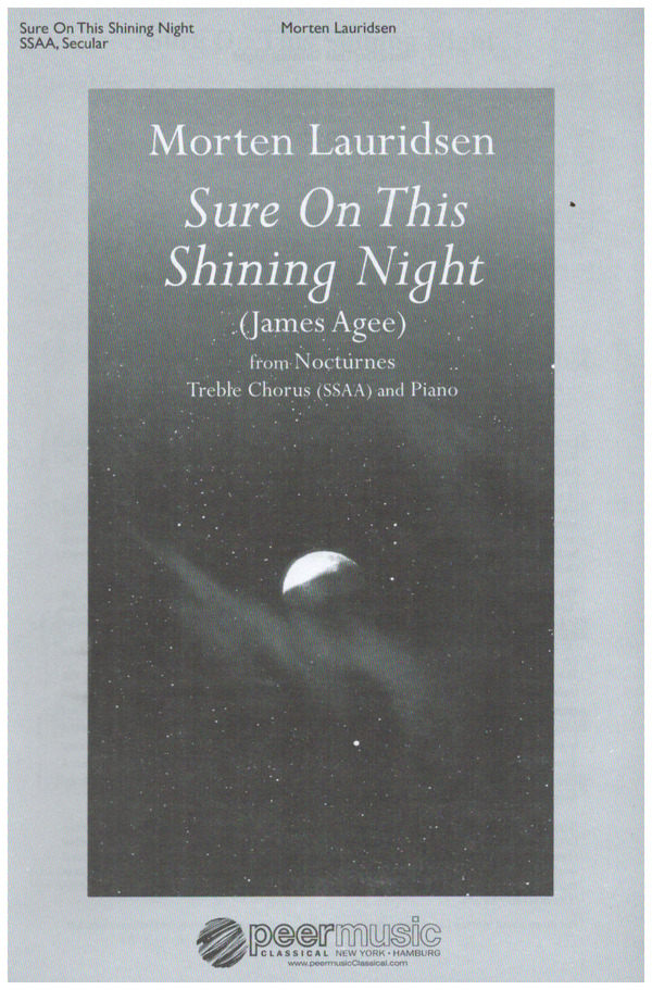 Sure On This Shining Night