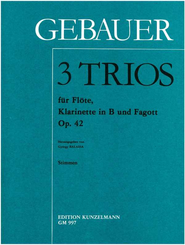 3 Trios op.42